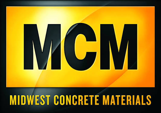 Midwest Concrete Materials Logo. Midwest Concrete Materials is an Executive Producer level sponsor of the Columbian Theatre.
